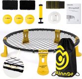 Mookis Blinngoball Outdoor Game Set Team Games Set bestaande uit speelnet, 3 ballen, trekkoord, lichtbalk, ballenpomp met 1 naald en handleiding