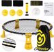 Mookis Blinngoball Outdoor Game Set Team Games Set bestaande uit speelnet, 3 ballen, trekkoord, lichtbalk, ballenpomp met 1 naald en handleiding