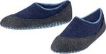 FALKE Cosyshoe Noppen op de zool wol huissokken kinderen blauw - maat 27-28