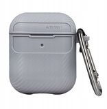 Cofi Merkloos Carbon Hoesje voor AirPods Pro - Grijs