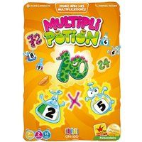 Blackrock Games MULTIPLI Potion New EDITON – on The GO EDITIONS spel voor kinderen – leerspel vermenigvuldigingen – rekenspel – 7 jaar en ouder – leren met plezier – wiskunde