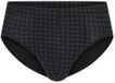 SCHIESSER Cotton Casuals slip (1-pack) - heren minislip zwart geruit