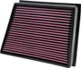 K&N vervangingsfilter passend voor Chevrolet Silverado, GMC Sierra 2500 HD 2011-2016 (33-2466)