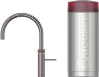 Quooker Fusion Round keukenkraan messing patina met Pro3 reservoir