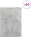 vidaXL Decorpanelen 50 st betongrijs 21 x 30 x 0,27 cm bewerkt hout