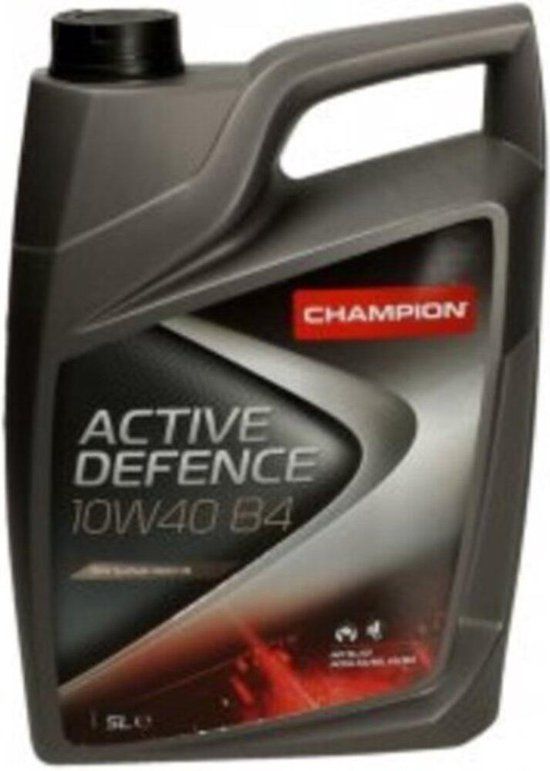 Champion Active Defence 10W40 B4 5L - 5L - Semisynthetisch - 4-takt - Auto - Benzine/Diesel