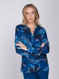 Pastunette Premium - Blue Mirage - Pyjama - Katoen/Modal - Blauw - Maat 54