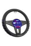 Sparco SPS101 universele blauwe en zwarte antivervaging autostuurhoes