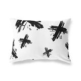 BonaMaison Willekeurig Patroon Decoratieve Kussensloop, Kussenhoezen Bank, Decoratieve Kussenhoesjes, Kussensloop; Sofa, Slaapkamer, Kantoor, Auto 35x50 Cm - Ontworpen en vervaardigd in Turkije