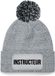 Bellatio Decorations Instructeur muts met pompon one size - grijs - wintermuts