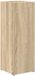vidaXL Opslaghaak & Rek Sonoma Eik 20 x 20 x 55,5 cm Bewerkt hout