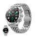 KSIX Elite Go Smartwatch, metallic, 1,43 inch AMOLED-display, batterijduur van 7 dagen, IP67, meer dan 100 sportmodi, bellen, zilver