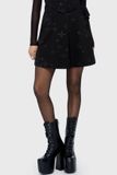 Killstar Beneath The Eclipse Ethereal Night Skirt Dames Minirok Zwart XS