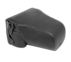 Delamax 431007 - Cameratas - Zwart - Leer - Canon EOS/7D