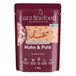 catz finefood Kip & Kalkoen Fijne filet Adult kattenvoer, nat, graanvrij, zonder toegevoegde suiker, met zonnebloemolie voor een evenwichtige spijsvertering, Made in Germany (16 x 85 g zak)