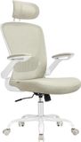 SONGMICS Ergonomische Bureaustoel - Cappuccino Beige