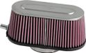 K&N 59-5006 Fla Wasbare en herbruikbare luchtfilter voor marinemotoren