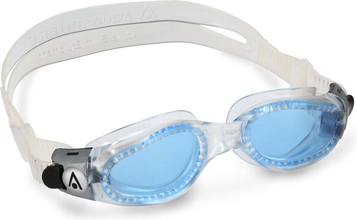 Aquasphere Aquasphere Kaiman Small - Zwembril - Volwassenen - Blue Lens - Transparant