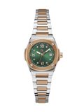 Gc Gc Coussin Shape Mini Quartz Dag- En Datumhorloge Groente Kast: 100% Roestvrij Staal | Armband: 100% Roestvrij Staal 30 Z12001L9MF