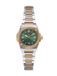 Gc Gc Coussin Shape Mini Quartz Dag- En Datumhorloge Groente Kast: 100% Roestvrij Staal | Armband: 100% Roestvrij Staal 30 Z12001L9MF