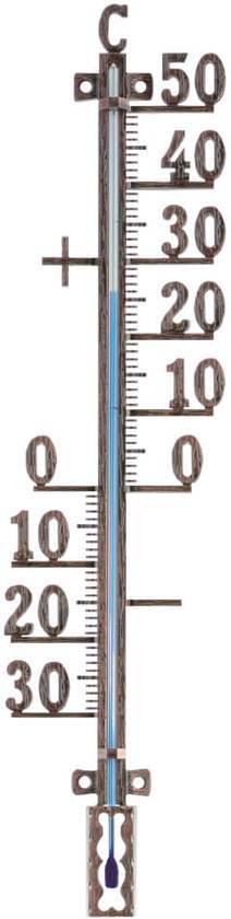 TFA Thermometer buiten metaal koperkleurig