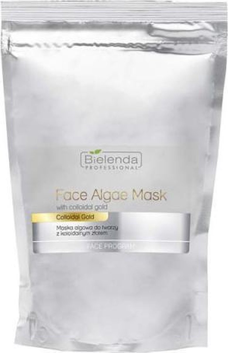 Bielenda Professional BIELENDA PROFESSIONAL_Face Program Face Algae Mask With Colloidal Gold maska algowa do twarzy z Koloidalnym Z³otem refill 190g