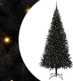 vidaXL Kerstboom Zwart 240 cm PVC