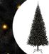 vidaXL Kerstboom Zwart 240 cm PVC