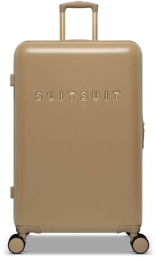 SUITSUIT Fusion Reiskoffer - Iced Coffee - 66x43x24cm - Hardcase - TSA Cijferslot - 59L