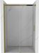 Mexen Omega porte de douche coulissante 130 cm, transparent, or