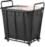 Vevor Wasmand, Waskar, 300L Inhoud, Zwart