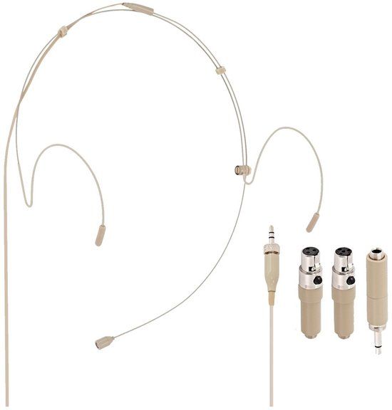 SubZero Headset Microfoon, Universeel Toepasbaar, Beige