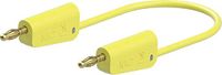 MC LK-4A-F10 meetkabel 100 cm geel