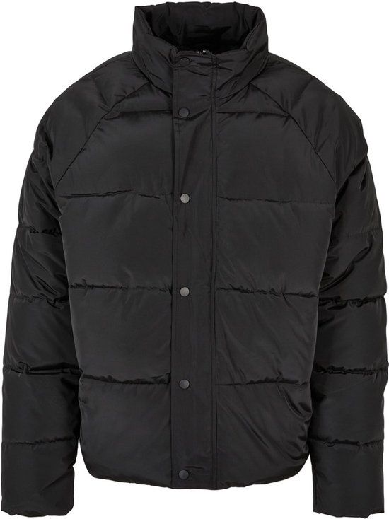Urban Classics Raglan Gewatteerd jack - L - Zwart