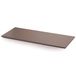 METALTEX - Professionele keukentafel, 50 x 20 x 1,5 cm, bruin.