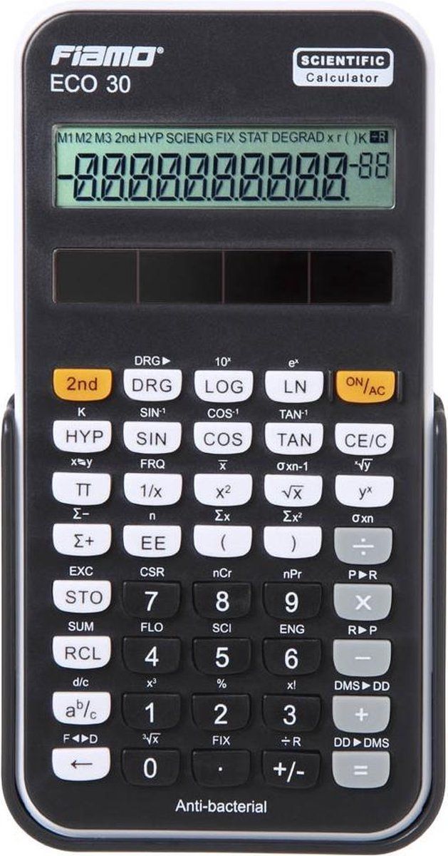 Fiamo Calculator ECO 30 BK - Zwart