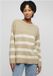 Urban Classics - Striped Knit Crewneck sweater/trui - M - Beige