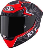 Kyt KX-1 Race GP Bulega Replica 2025 Helm - Integraalhelm - Maat XS - Rood/Zwart - Carbon