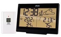 Alecto WS-2300 Digitale Weerstation - Zwart/Wit - Draadloos - Met Buiten Sensor