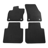 Seat 5FJ863011LOE textiel vloermatten 4x stoffen matten zwart