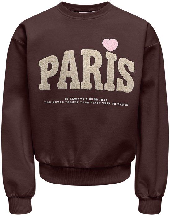 ONLY Kids Only Naomie Boxy Printed Sweater Meisjes - Maat 146/152