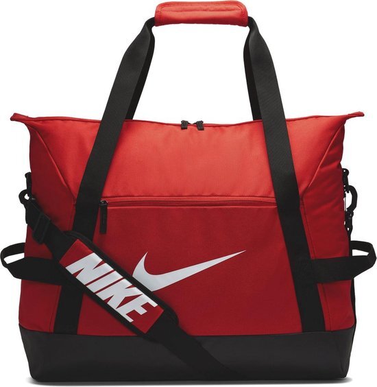Nike sporttas Academy Team L Duff rood/zwart