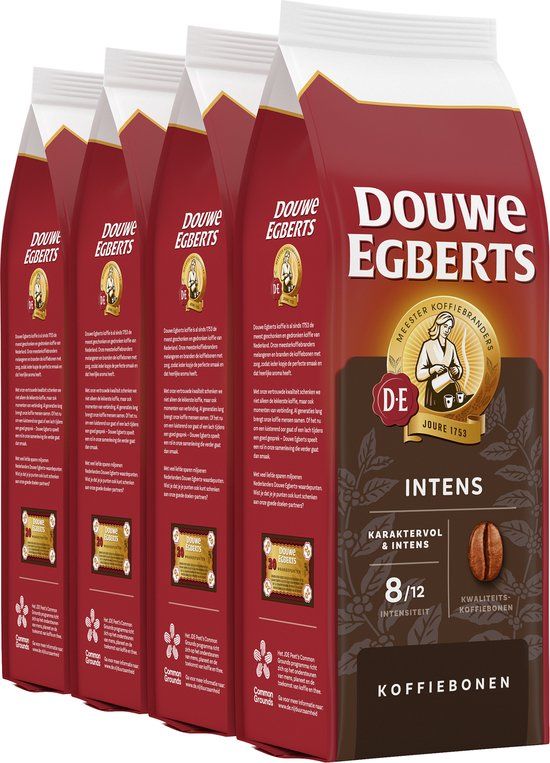 Douwe Egberts Intens Koffiebonen - 4 x 500g