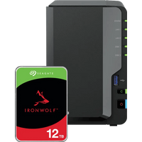 Synology DS225+ + Seagate Ironwolf 12TB