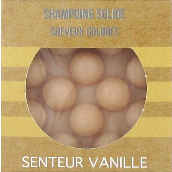 Valdispharm Vaste Shampoo Voor Gekleurd Haar Vanillegeur 55 g