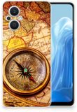 B2Ctelecom OPPO Reno8 Lite Siliconen Back Cover Kompas