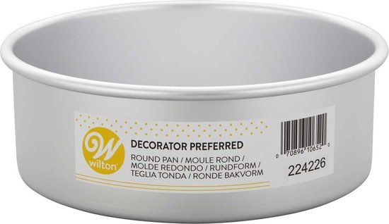 Wilton Decorator Preferred® Deep Round Cake Pan - Ø20x7.5cm - Aluminum