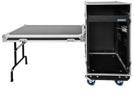 Innox IX-BK-TR1116U-T Tourrack met tafel combo