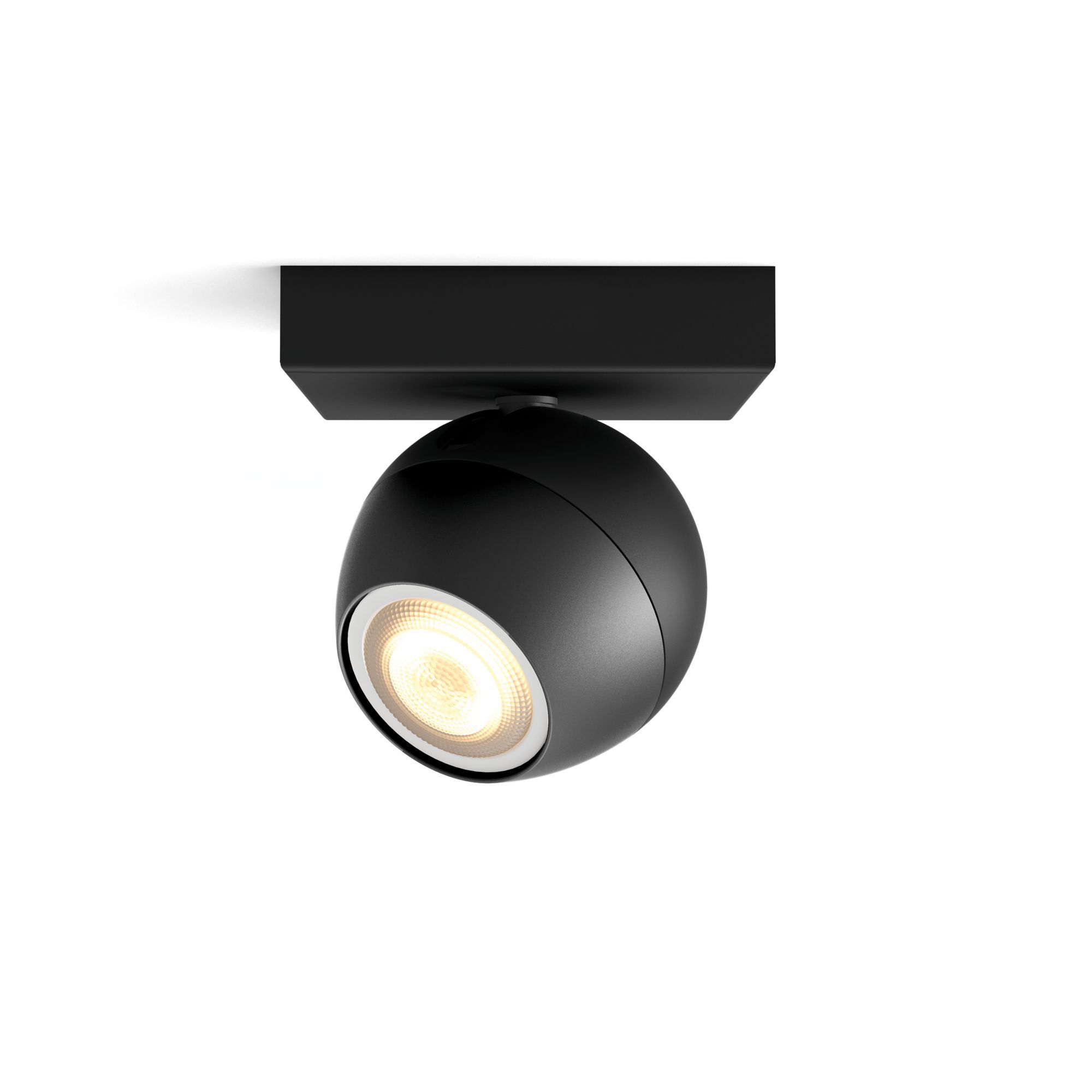 Philips Hue White Ambiance Buckram Spot - Black - Bluetooth - LED