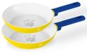 BerlingerHaus Set de 2 poêles avec revêtement en titane, 18 et 20 cm, jaune